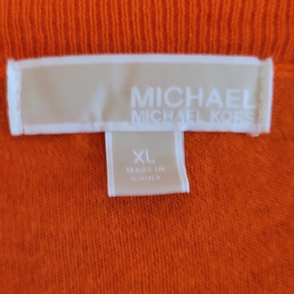 Michael Kors Bold Orange Sweater - image 2